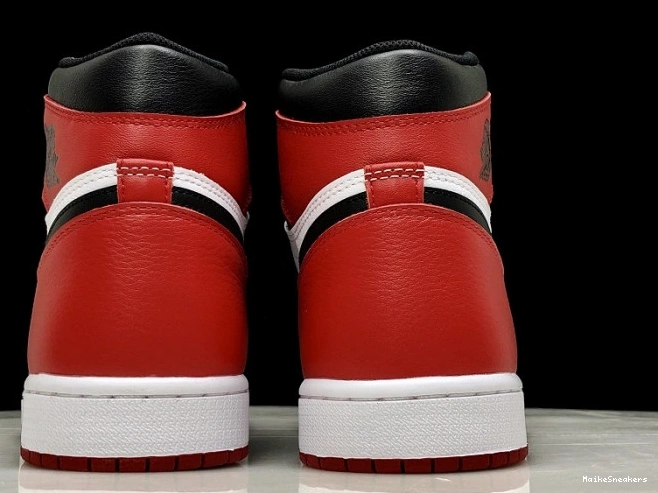 MaikeSneakers Toe Retro 1 Air 555088-125 Jordan Black 0730